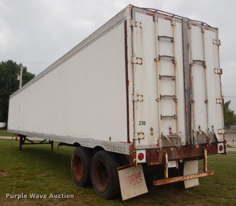 image for item GR9803 1987 Wilkens 0K2A53JC0BX walking floor trailer