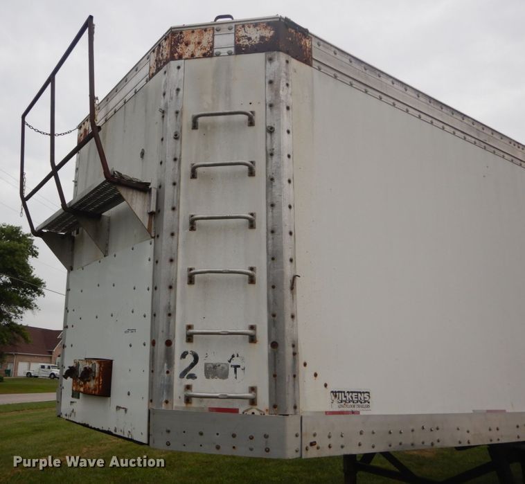 image for item GR9803 1987 Wilkens 0K2A53JC0BX walking floor trailer