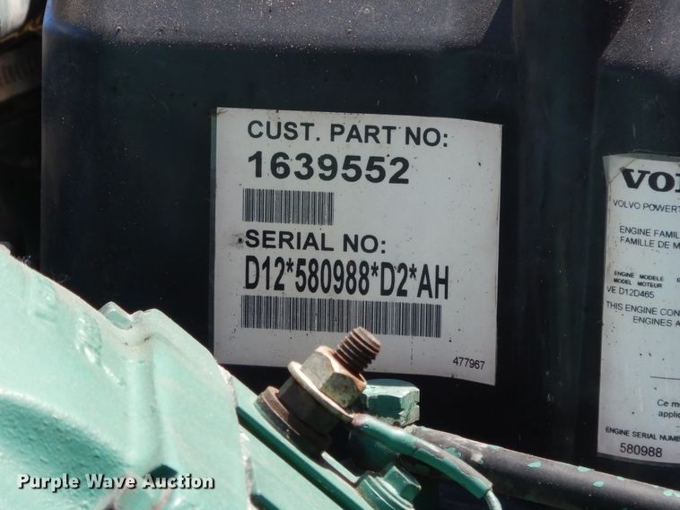 image for item GT9323 2007 Volvo VN  semi truck