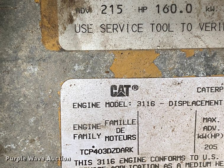 image for item HA9601 1996 Chevrolet Kodiak C6500  semi truck