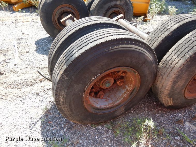 image for item HJ9548 (2) axles