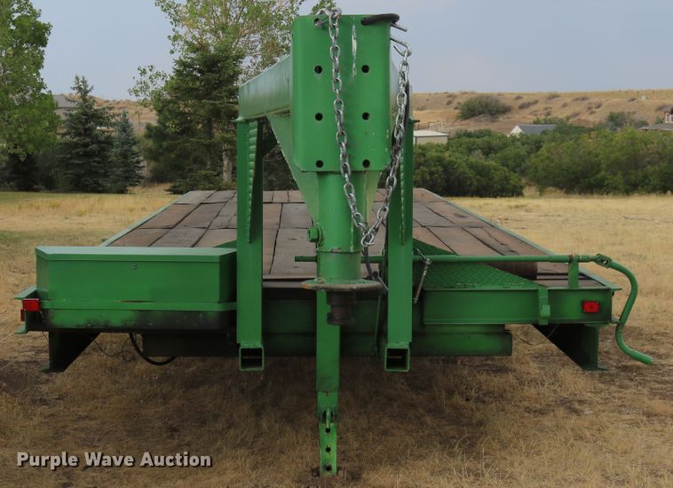 image for item DD5408 2016 shop built equipment trailer