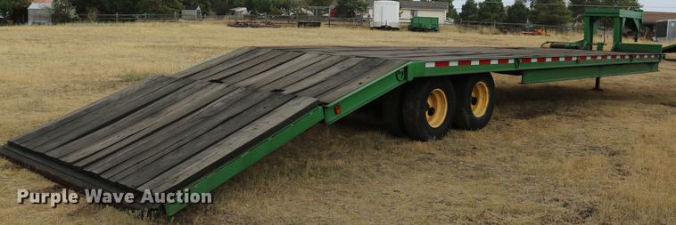 image for item DD5408 2016 shop built equipment trailer