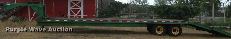 image for item DD5408 2016 shop built equipment trailer