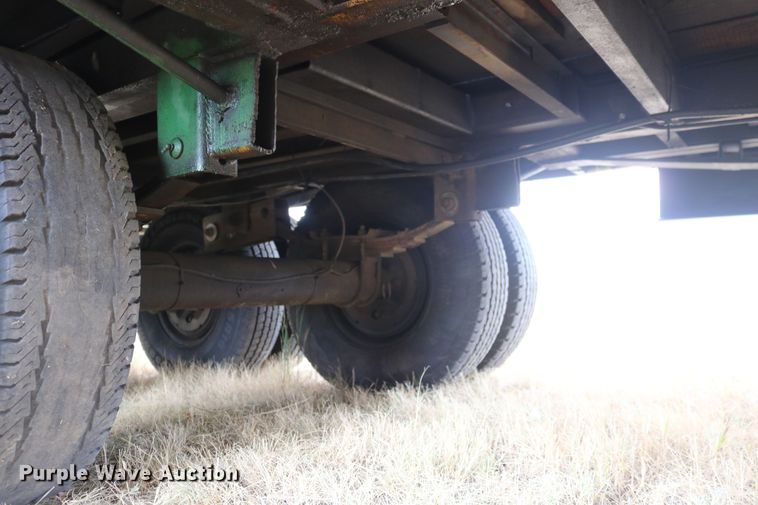 image for item DD5408 2016 shop built equipment trailer