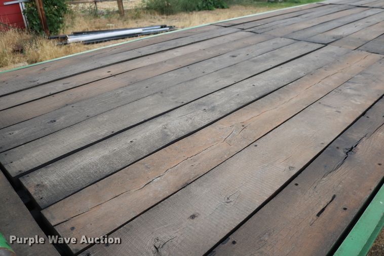 image for item DD5408 2016 shop built equipment trailer