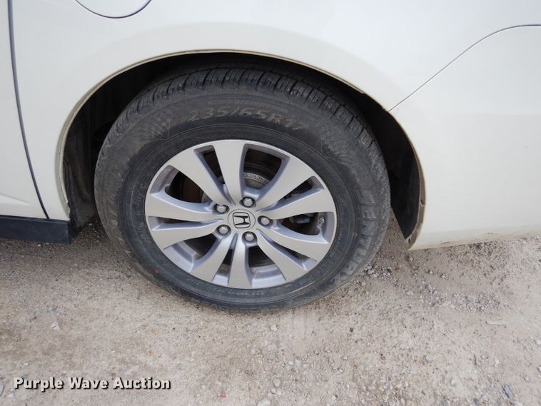 image for item DF4012 2017 Honda Odyssey  van