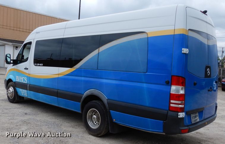 image for item DF4014 2015 Mercedes Benz Sprinter 3500  shuttle bus