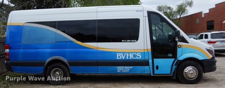 image for item DF4015 2015 Mercedes Benz Sprinter 3500  shuttle bus