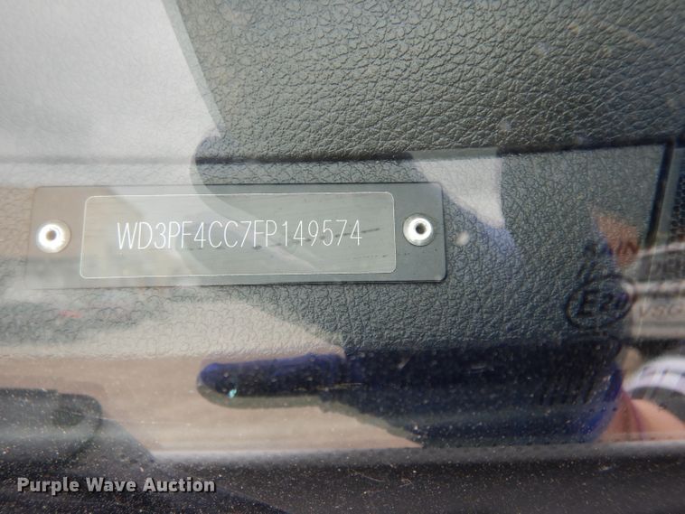 image for item DF4015 2015 Mercedes Benz Sprinter 3500  shuttle bus