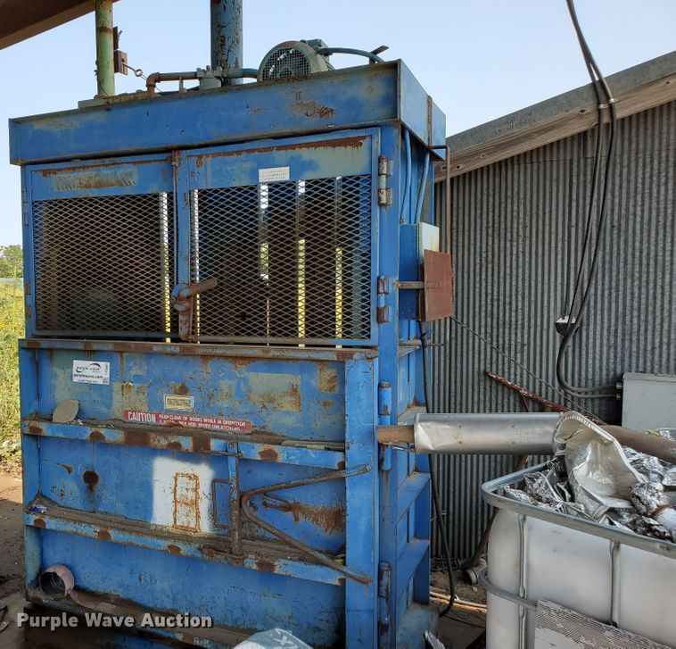 image for item DF5681 J.V. Cram-A-Lot vertical refuse baler