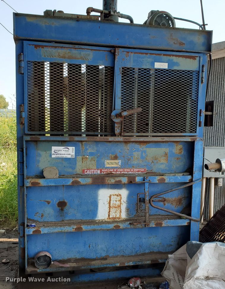 image for item DF5681 J.V. Cram-A-Lot vertical refuse baler