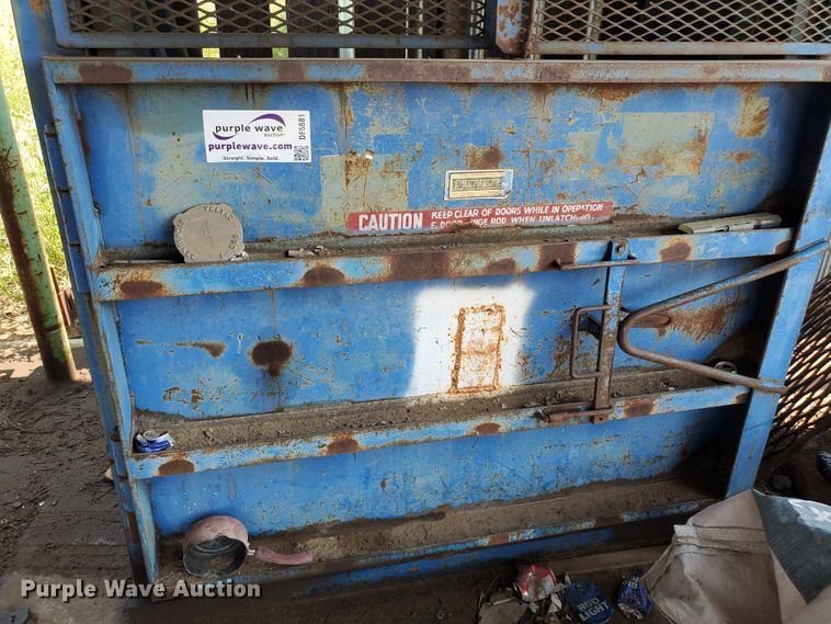 image for item DF5681 J.V. Cram-A-Lot vertical refuse baler