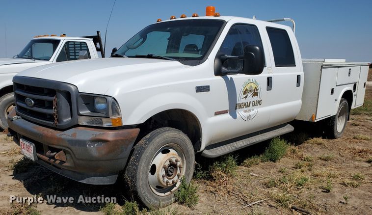 image for item DF5708 2003 Ford F450 Super Duty  utility truck