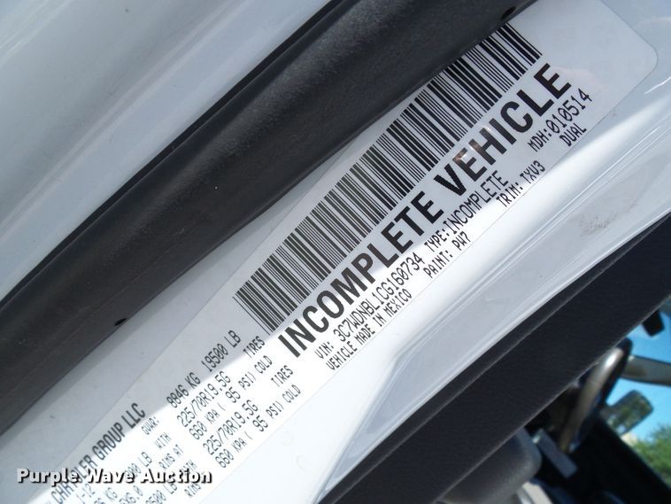 image for item DG2065 2012 Dodge Ram 5500  bucket truck