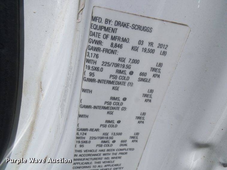 image for item DG2065 2012 Dodge Ram 5500  bucket truck