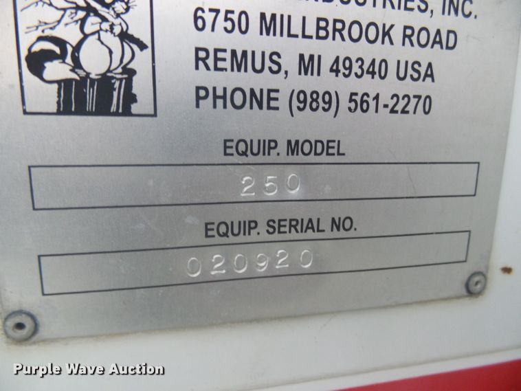 image for item DG2089 Bandit 250 wood chipper