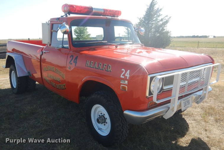 image for item DG4580 1971 International 1210  pickup truck