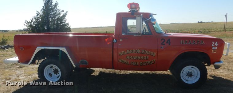 image for item DG4580 1971 International 1210  pickup truck