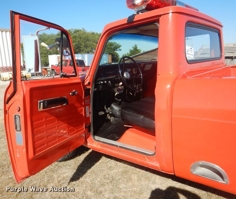 image for item DG4580 1971 International 1210  pickup truck