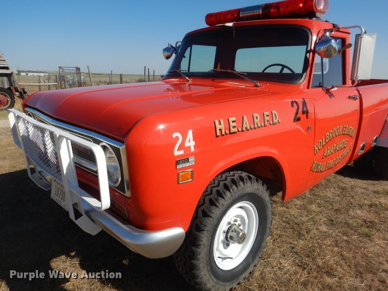 image for item DG4580 1971 International 1210  pickup truck