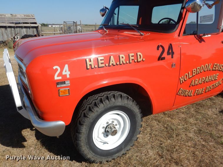 image for item DG4580 1971 International 1210  pickup truck