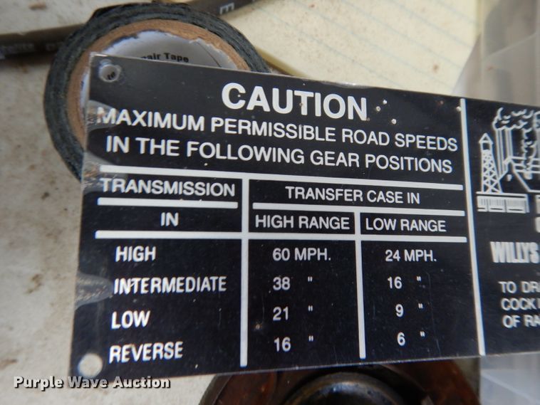 image for item DG6895 1949 Willy's Jeep  SUV