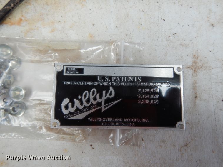 image for item DG6895 1949 Willy's Jeep  SUV