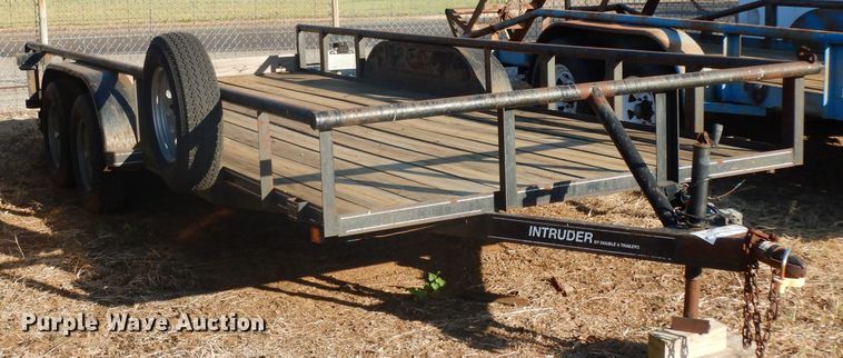 image for item DG6900 2006 Double A Trailers 33-18 utility trailer