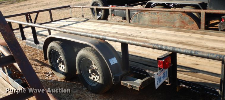 image for item DG6900 2006 Double A Trailers 33-18 utility trailer