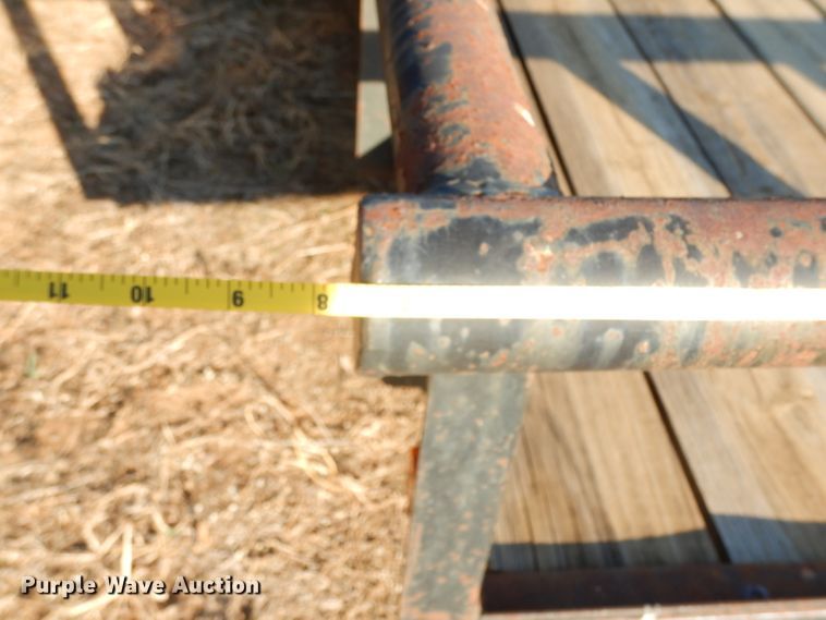 image for item DG6900 2006 Double A Trailers 33-18 utility trailer