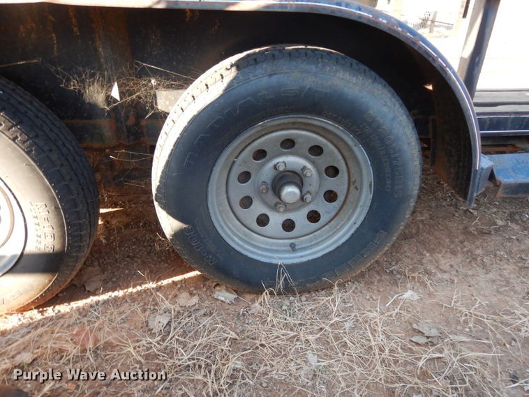 image for item DG6900 2006 Double A Trailers 33-18 utility trailer