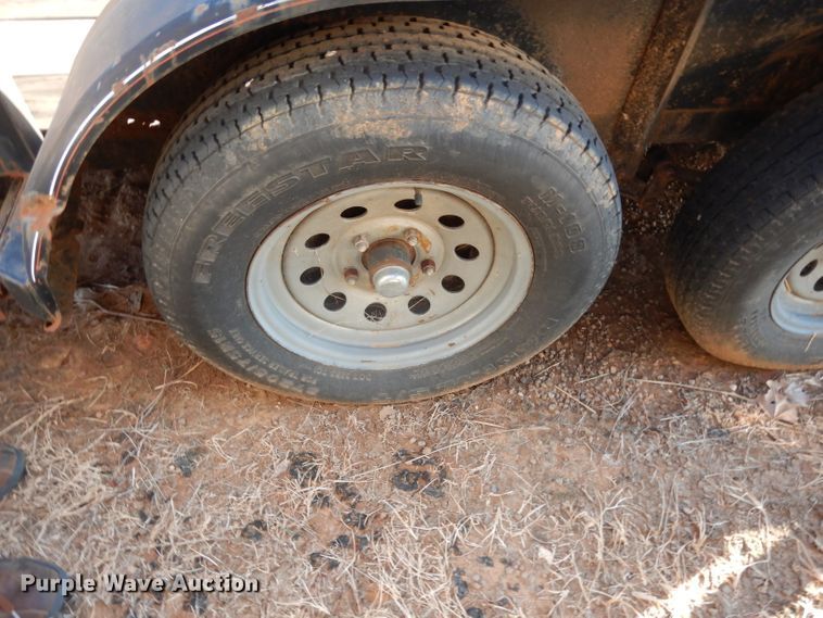 image for item DG6900 2006 Double A Trailers 33-18 utility trailer