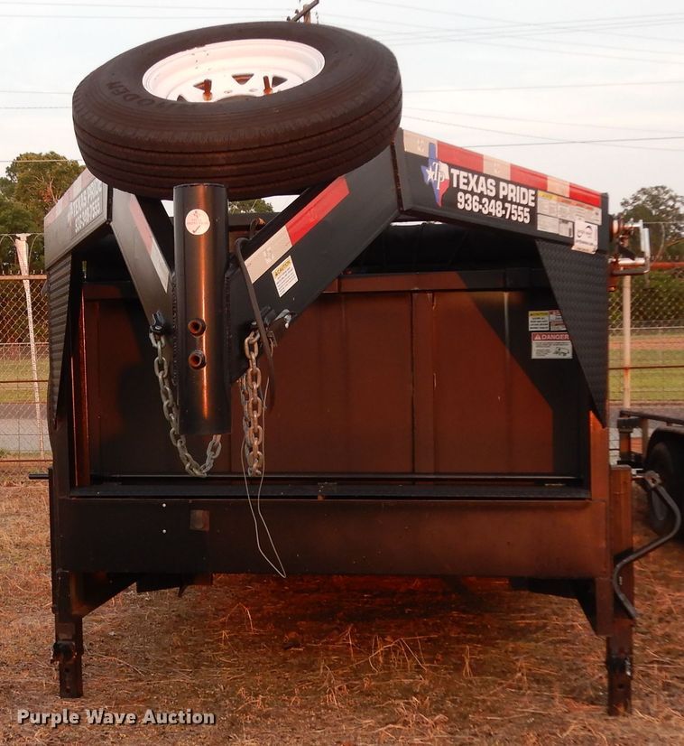 image for item DG6901 2017 Texas Pride dump trailer