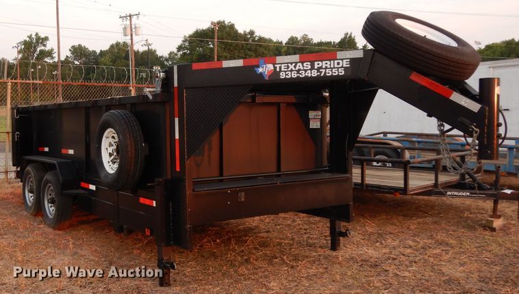image for item DG6901 2017 Texas Pride dump trailer