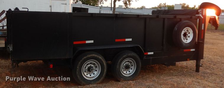 image for item DG6901 2017 Texas Pride dump trailer