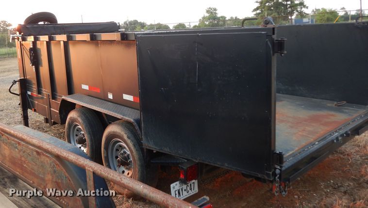 image for item DG6901 2017 Texas Pride dump trailer