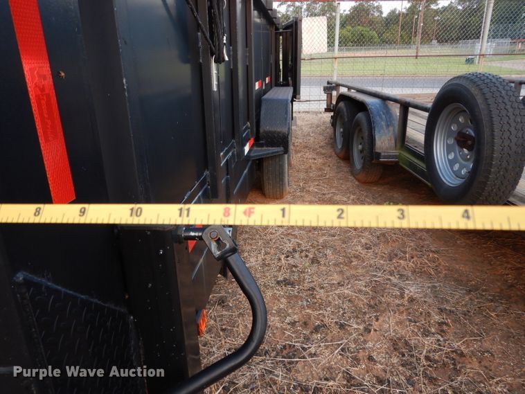 image for item DG6901 2017 Texas Pride dump trailer
