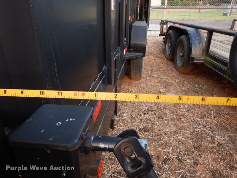 image for item DG6901 2017 Texas Pride dump trailer
