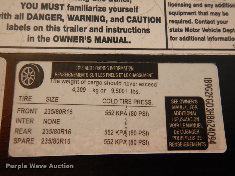 image for item DG6901 2017 Texas Pride dump trailer