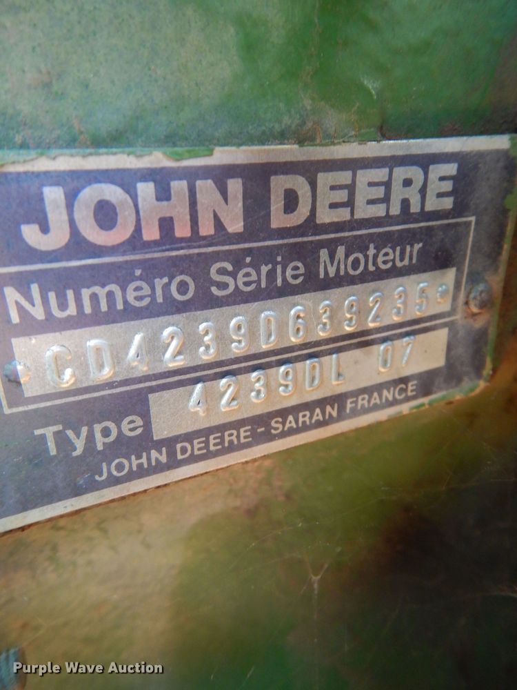 image for item DG6913 John Deere 2350  tractor