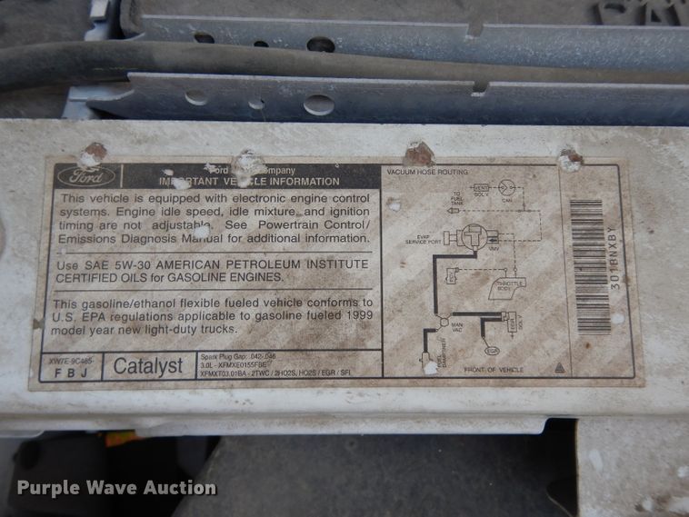 image for item DG6914 1999 Ford Ranger  pickup truck