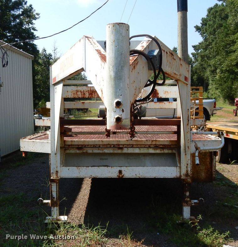 image for item DG6933 1999 Wyatt's Trailer Pro Trak equipment trailer