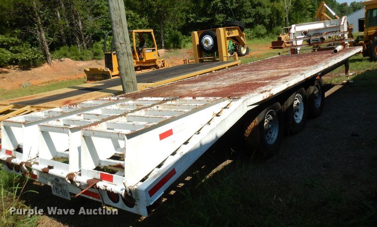 image for item DG6933 1999 Wyatt's Trailer Pro Trak equipment trailer