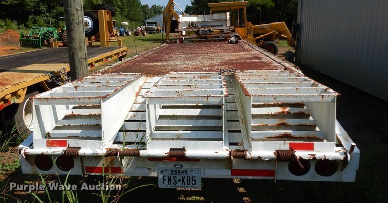 image for item DG6933 1999 Wyatt's Trailer Pro Trak equipment trailer