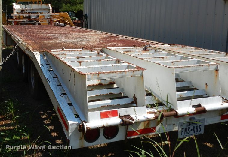 image for item DG6933 1999 Wyatt's Trailer Pro Trak equipment trailer