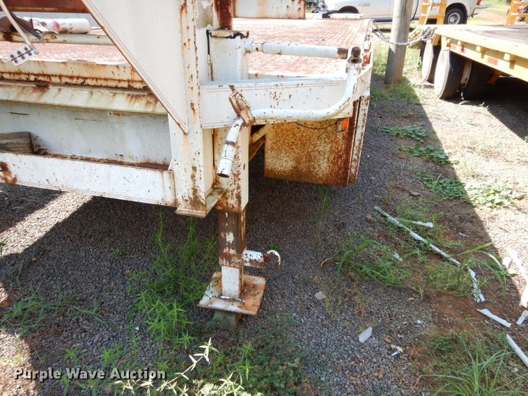 image for item DG6933 1999 Wyatt's Trailer Pro Trak equipment trailer