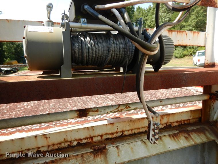 image for item DG6933 1999 Wyatt's Trailer Pro Trak equipment trailer