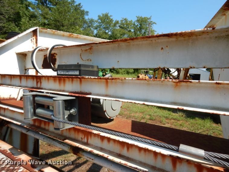 image for item DG6933 1999 Wyatt's Trailer Pro Trak equipment trailer