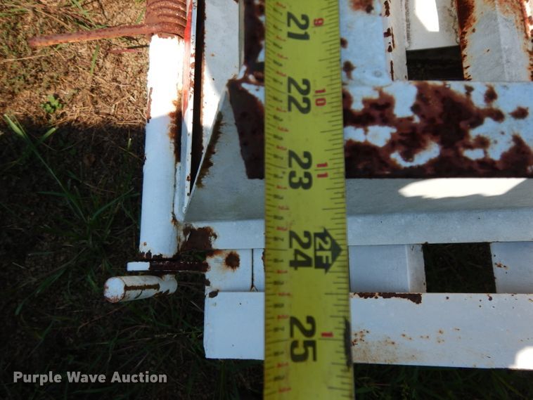 image for item DG6933 1999 Wyatt's Trailer Pro Trak equipment trailer